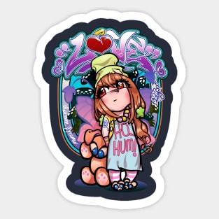 Crystella Love Sticker